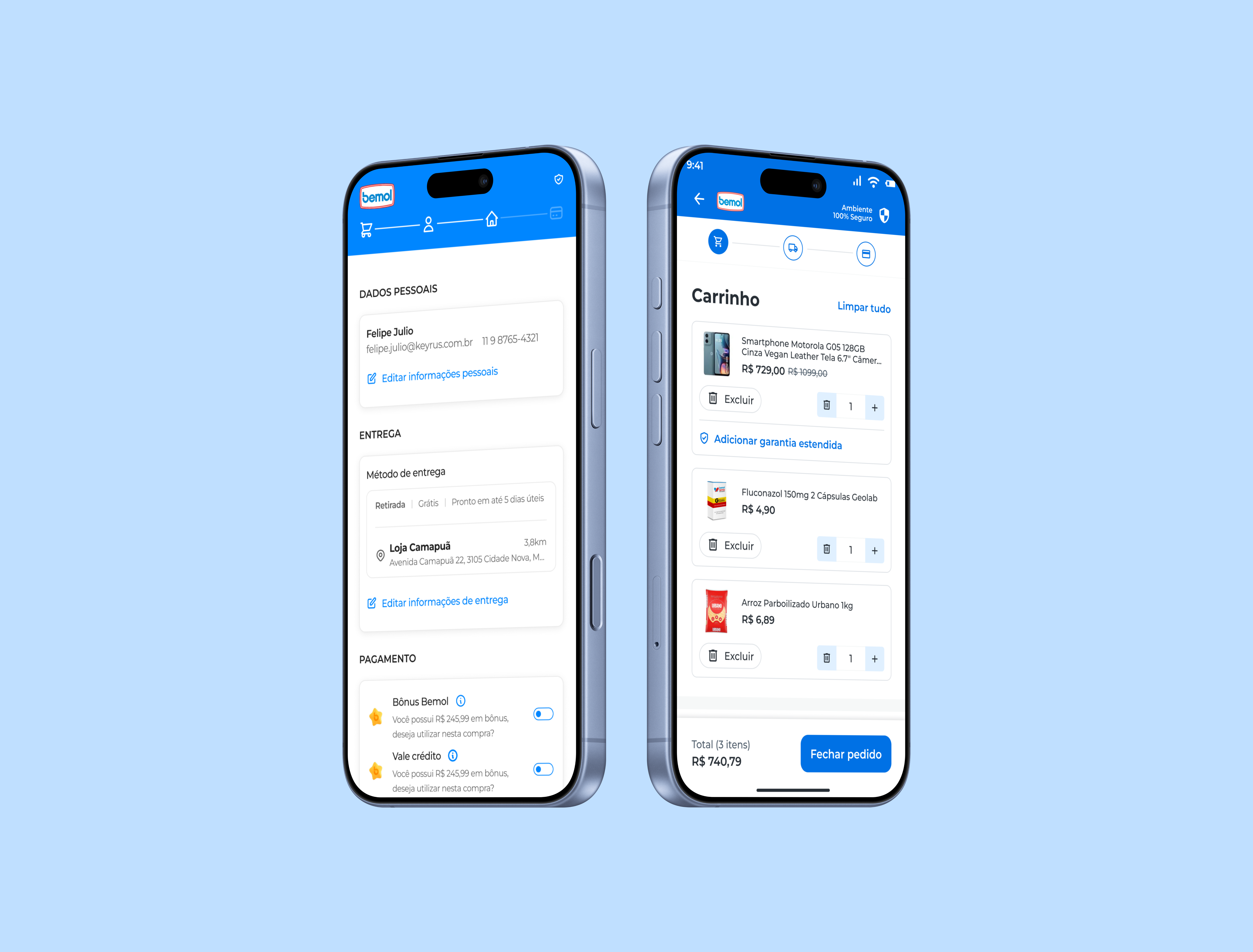 Multi-Fulfillment Checkout — old webview vs V2